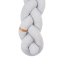 Copánkový mantinel do postýlky LIGHT GREY - Délka mantinelu: 180 cm