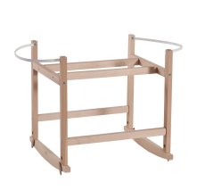AHOJBABY HOUPACÍ STOJAN NA MOJŽÍŠŮV KOŠÍK PRO MIMINKO ROCKINGBABY NATURAL BEZ LAKU