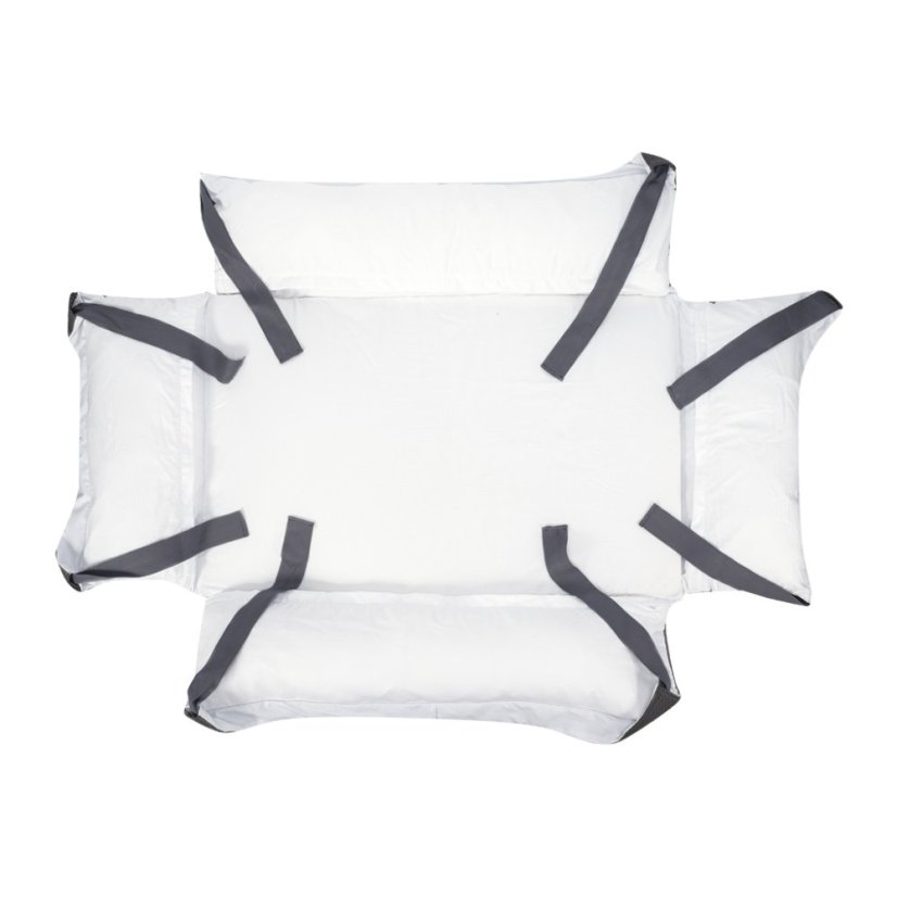 Obdélníkové hnízdečko pro miminko DELUXE GREY