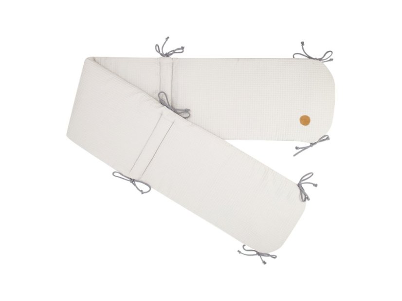 Mantinel do postýlky DELUXE LIGHT GREY