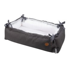 Obdélníkové hnízdečko pro miminko DELUXE GREY