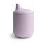 Mushie silikonový pohárek s pítkem - Soft lilac
