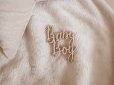Dřevěný nápis - Baby Boy