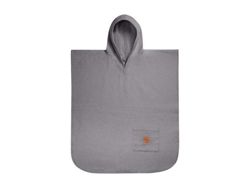 Bavlněné pončo DELUXE grey