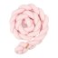 Copánkový mantinel do postýlky PINK - Délka mantinelu: 240 cm