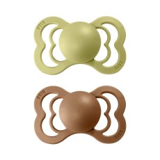 BIBS Supreme dudlík z přírodního kaučuku 2ks - Meadow / Earth