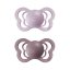 BIBS Couture dudlík z přírodního kaučuku 2ks - Dusky Lilac / Header - Velikost: 6-18 měsíců / Vel.2