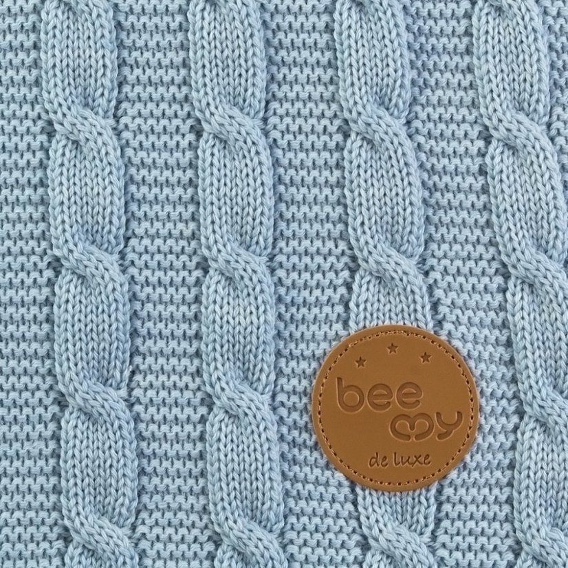 Deka pro miminko DELUXE 100% MERINO blue