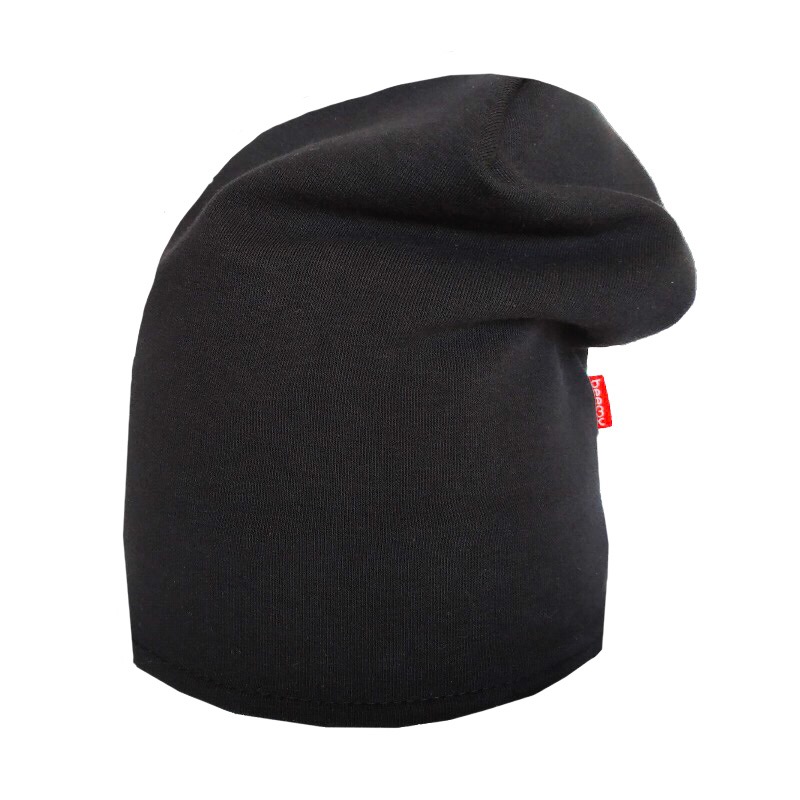 Čepice BLACK "šmoulí" - Velikost: 50-53
