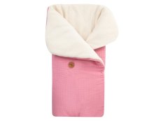 Fusak/peřinka do kočárku 3v1 DELUXE PINK