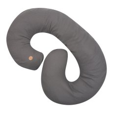 Těhotenský a kojící polštář DELUXE GREY
