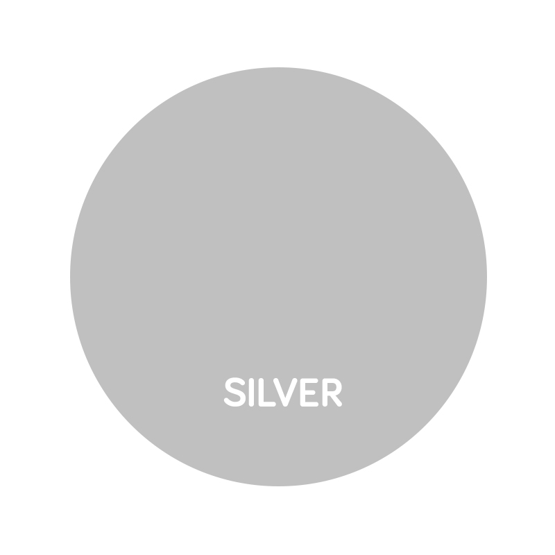 Plastové míčky pro děti VÝBĚR - Barva: silver, Počet kusů: 100