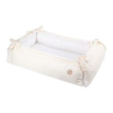 Obdélníkové hnízdečko pro miminko DELUXE IVORY